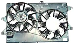 TYC 620750 Ford/Mercury Replacement Radiator/Condenser Cooling Fan Assembly