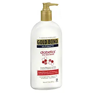 Gold Bond Ultimate Diabetic Skin Relief Lotion, Fragrance Free 13 oz by Gold Bond Ultimate