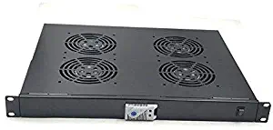 Raising Electronics Rack Mount Digital Server Fan Cooling System with 4 Fans 1U