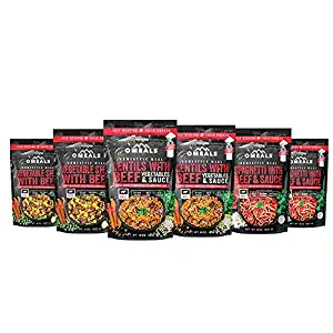 OMEALS Beef Meal, 6 pack, 7.5 inches x 2 inches x 10.75 inches, OMEMP-6