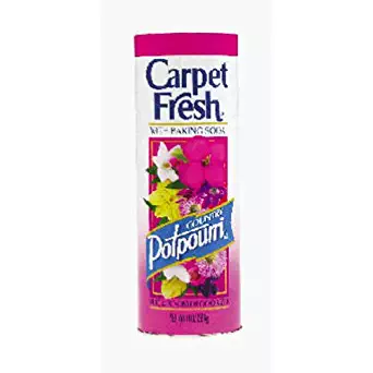 Carpet Fresh Rug and Room Deodorizer with Baking Soda, Country Potpourri Fragrance, 14 OZ