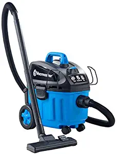 Vacmaster 4 Gallon, 5 Peak HP Household Vac w/Pet Hair Rake Wet/Dry Vacuum (VF409), Blue