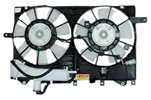 TYC 621190 Toyota Prius Replacement Radiator/Condenser Cooling Fan Assembly