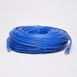 UbiGear New 200ft 60m Blue 200' Ft Rj45 Cat6 Ethernet LAN Network Internet Computer