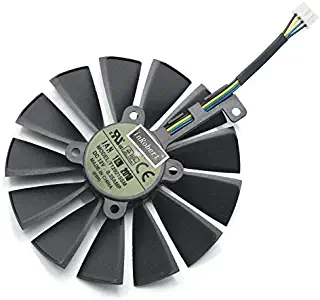 inRobert 95mm T129215SM 12V 0.25AMP Graphics Card Cooling Fan For ASUS STRIX-RX470-O4G-GAMING RX580 GTX1050Ti (1pc)