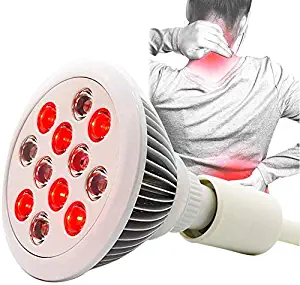 Hi-Sdard Red Light Therapy 660nm and NIR 850NM Red Light Therapy Bulb for Arthritis Back Muscle Knee Joint Neck Shoulder Skin Care