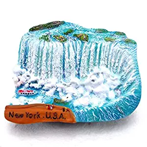 Niagara Falls New York USA Canada Souvenir Fridge Magnet Toy Set 3D Resin Collection