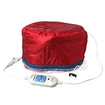 Hot Red Household Hair Care Mask Heating Cap Mantles Electric Treatment Hat Beauty 220V Hair Styling Tool