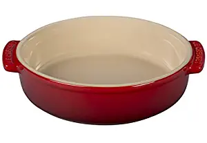 Le Creuset PG0075CB-1467 Stoneware Tapas Dish, 17-Ounce, Cerise (Cherry Red)
