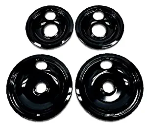 Compatible Stove Drip Pans W10288051 for Whirlpool Amana Crosley Frigidaire Maytag