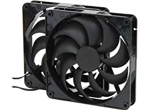 Rosewill 140mm Computer Case Cooling Fan with LP4 Adapter RNBD-131409