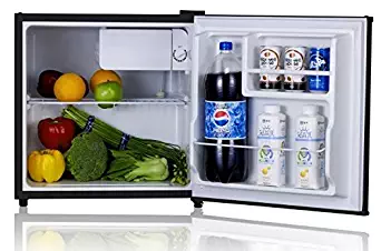 SPT RF-164SS Refrigerator with Energy Star, Stainless, 1.6 Cubic Feet