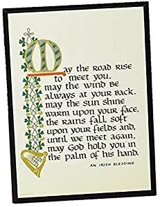 Abbey Gift May the Road Rise Plaque, 5.63 x 7.63" - 56597U
