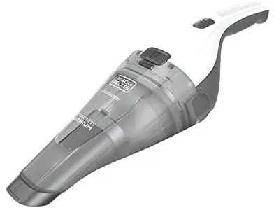 BLACK+DECKER dustbuster Handheld Vacuum, Cordless, White (HNVC215B10)