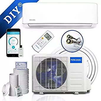 MRCOOL Comfort Made Simple DIY 12,000 BTU Ductless Mini Split Air Conditioner and Heat Pump System with Wireless-Enabled Smart Controller; Works with Alexa, Google or App; 115V AC