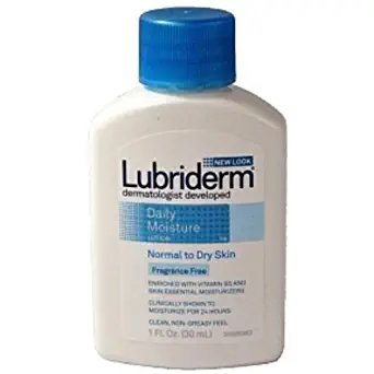 Lubriderm Fragrance Free Daily Moisture Lotion, 1 Ounce - 72 per case.