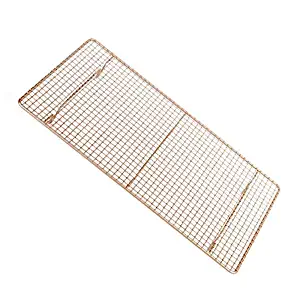YingYing Molds Cooling Rack - Baking Rack, Fits Cookies Cakes Breads Baking - Safe for Cooking Roasting Grilling, Non Stick Carbon Steel