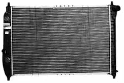 TYC 2873 Chevrolet Aveo 1-Row Plastic Aluminum Replacement Radiator