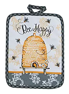 Kay Dee Designs Cotton Potholder, 7 by 9-Inch, Queen Bee
