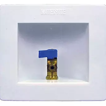 IPS CORPORATION GIDDS-284208 Water-Tite Icemaker Valve Outlet Box with 1/4 Turn Valve, Pex, Lead Free