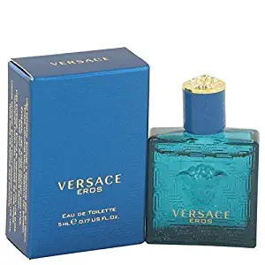 Versace Eros by Versace Men's Mini EDT .17 oz - 100% Authentic