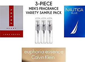 Men's 3-Piece Fragrance Variety Sample Pack (3ml (3x3ml))