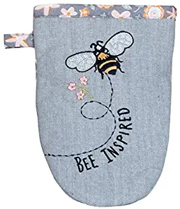 Kay Dee Designs Bee Inspired Embroidered Grabber Mitt, 5.5" x 7.5", Various
