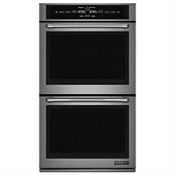 Jenn-Air 30" 10 Cu. Ft Pro-Style Stainless Steel Double LCD Wall Oven JJW3830DP