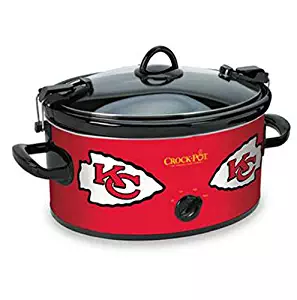 Official NFL Crock-pot Cook & Carry 6 Quart Slow Cooker - Kansas City Chiefs