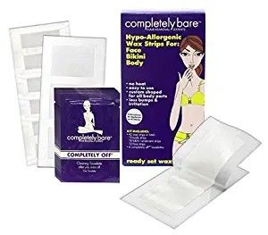 Hypo-Allergenic Wax Strips For Face, Bikini & Body By Completely Bare