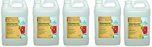 Earth Friendly Products Proline PL9722/04 Dishmate Grapefruit Ultra-Concentrated Liquid Dishwashing Cleaner, 1 Gallon Bottles (Case of 4) (5-(Pack))