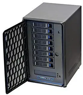 Norco Mini-ITX Form Computer Server Storage Case Support 8 X Hot Swap Drive Trays
