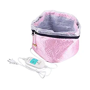 220V Electric Hair Thermal Treatment Beauty Steamer SPA Nourishing Hair Care Cap Waterproof and Anti-Electricity Control Heating