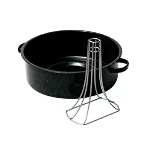 Granite Ware 0530-2 Vertical Roaster, 2-Piece Set