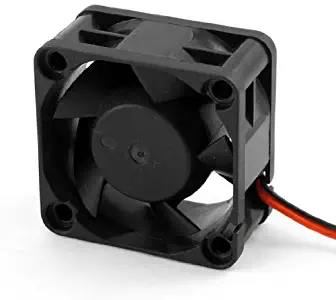 SODIAL(R) 12V DC 40mm 20mm 2 Wire Computer PC CPU Cooling Case Fan