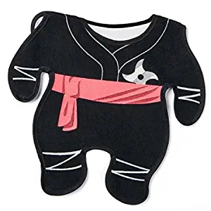 GAMAGO Ninja Baby Bib, Black