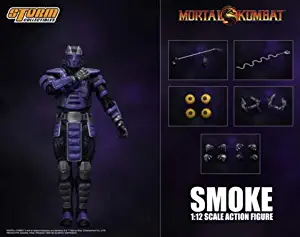 Storm Collectibles Mortal Kombat - Cyber Ninja Smoke 1/12 Scale Action Figure (2019 NYCC Exclusive)
