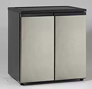 Avanti RMS551SS Side by Side Refrigerator/Freezer, 5.5 cu. ft, Stainless Steel