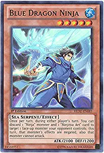Yu-Gi-Oh! - Blue Dragon Ninja (REDU-EN083) - Return of the Duelist - Unlimited Edition - Super Rare