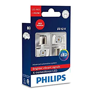 Philips 1157 P21/5W Red X-tremeVision LED Exterior light (Pack of 2)