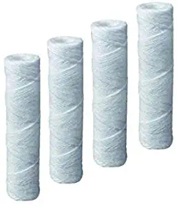 Campbell 1SS Sediment Filter Cartridges, 5 Micron, 9-3/4", 4-Pack