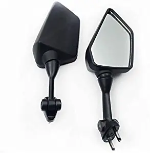 OKSTNO Motorcycle Black Left and Right Rearview Side Mirror For KAWASAKI NINJA 250R EX250 2008-2013