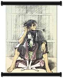 Blade of The Immortal Anime Fabric Wall Scroll Poster (32" x 40") Inches. [WP] Blade of The Immortal-1 (L)