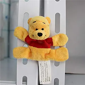 BIBOBO 10 Piece 8cm Tigger Elephant Piglet Eeyore Bear Refrigerator Magnet Plush Toys Doll for Kids Gifts&Birthday