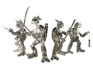 Teenage Muntant Ninja Turtle Black and White Box Set