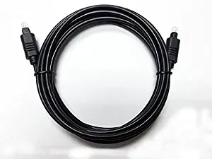 OMNIHIL 10 Feet Long Optical Digital Cable Compatible with TaoTronics Bluetooth Transmitter and Receiver-(TT-BA09)