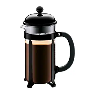 BODUM 1928-01 Chambord French Press Coffee Maker, 34 Oz, Black