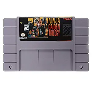 MITUHAKI Ninja Gaiden Trilogy 16 Bit 46 Pin Game Cartridge Card for SFC NTSC System - 1 x Ninja Gaiden Trilogy Game Cartridge - Retro Games Accessories Cartridge For Nintendo