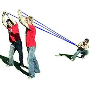 TiMi Tree Water Balloon Launcher 500 Yard Toys 3 Person Slingshot 500 Water Balloons, The Beast Heavy Duty T-Shirt Launcher Water Bomb Slingshot Trebuchet Balloon Fight Cannon Catapult