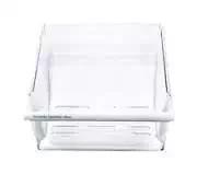 Whirlpool Kenmore Refrigerator Meat Drawer - Genuine OEM 2188664 with White Handle